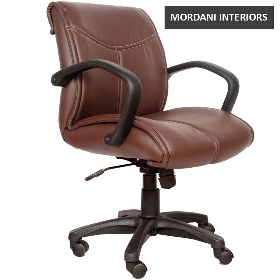 Ramos Leather Mid Back Chair